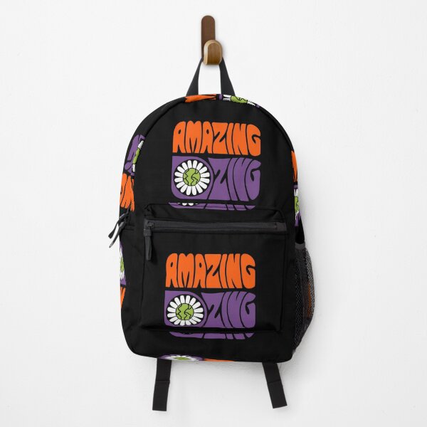 Item preview, Orange Flower Retro Typography Graphic Designs Art Vibes designed and sold by ART ATTACK ZONE.