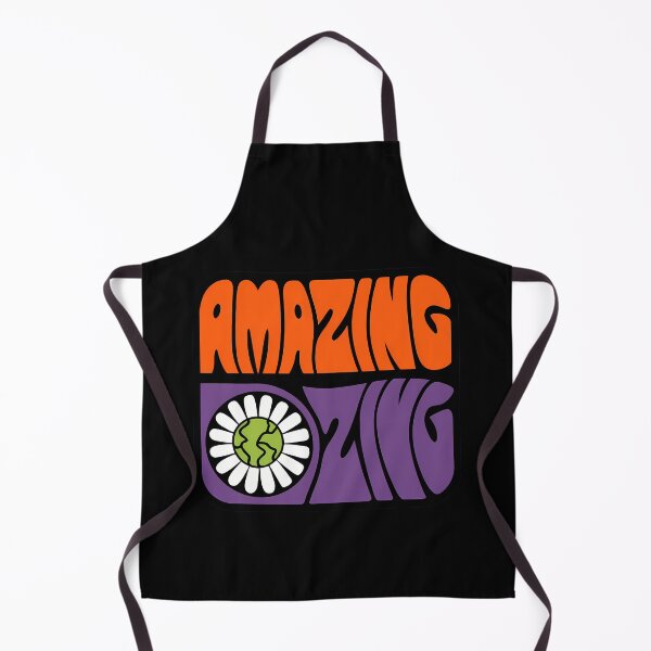 Item preview, Orange Flower Retro Typography Graphic Designs Art Vibes designed and sold by ART ATTACK ZONE.