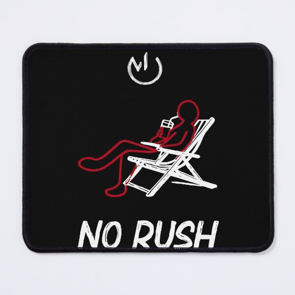Item preview, No Rush – Chill Lifestyle Relaxing Chair Minimal Illustration designed and sold by mostly_offline.