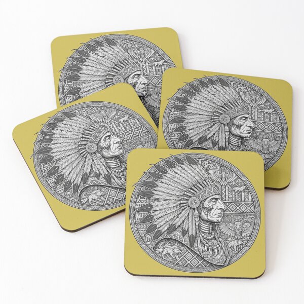 Item preview, Indian Spirit of the Plains designed and sold by Studio Yvonne .
