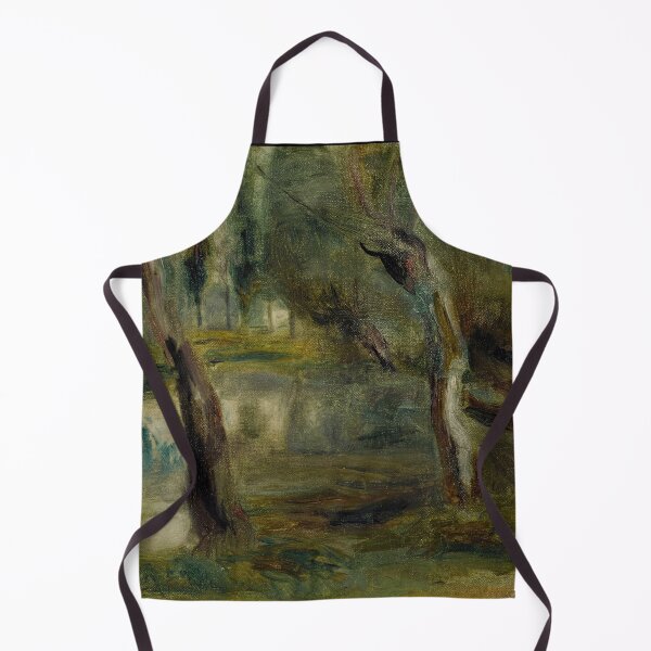 Item preview, Saule Au Bord Dune Mare by Pierre-Auguste Renoir: Impressionist Landscape Poster designed and sold by artofuniverse.
