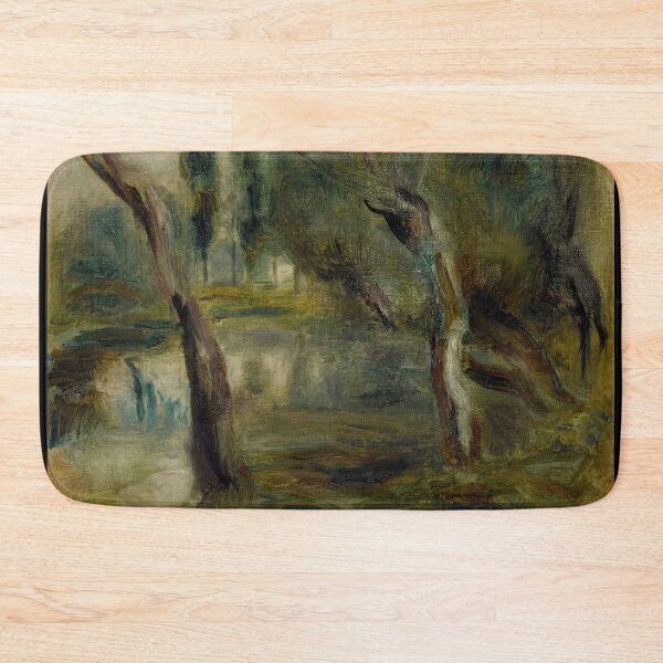 Item preview, Saule Au Bord Dune Mare by Pierre-Auguste Renoir: Impressionist Landscape Poster designed and sold by artofuniverse.