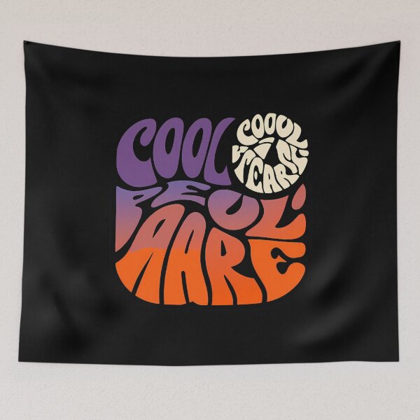 Item preview, Cool Vibrant Retro Typography Graphic Designs Art Vibes designed and sold by ART ATTACK ZONE.