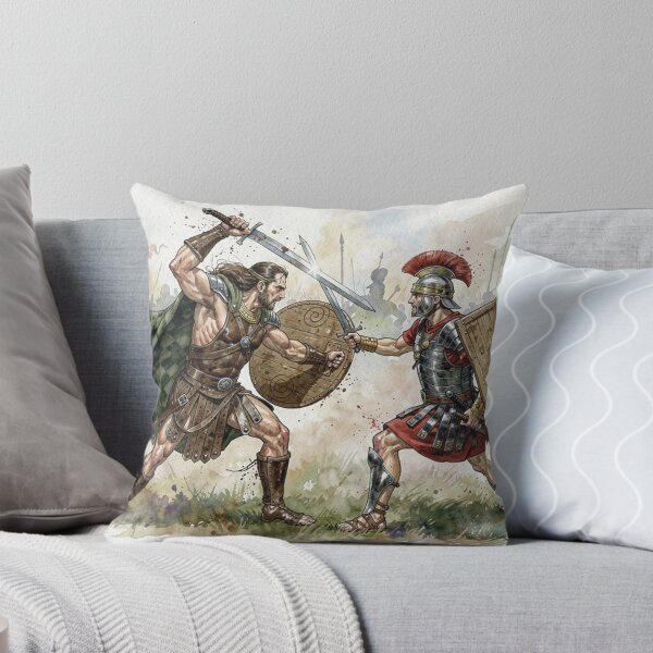 Item preview, Combat between a Pictish (Celtic) warrior and a Roman legionary designed and sold by jefboutique6150.
