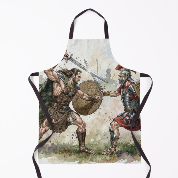 Item preview, Combat between a Pictish (Celtic) warrior and a Roman legionary designed and sold by jefboutique6150.