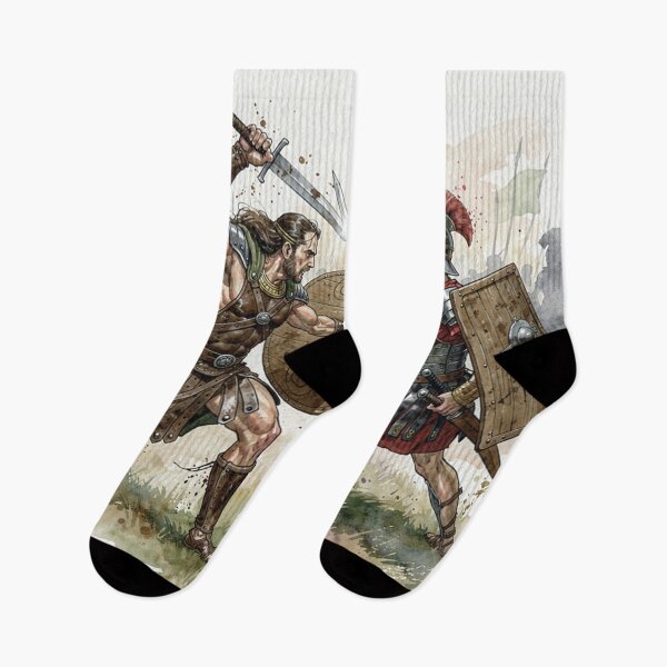 Item preview, Combat between a Pictish (Celtic) warrior and a Roman legionary designed and sold by jefboutique6150.