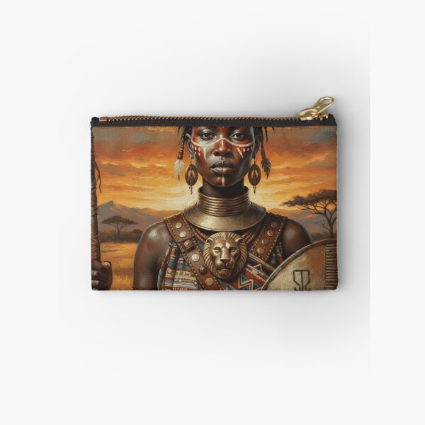 Item preview, African Warrior Queen at Sunset  designed and sold by GenesisArtis.