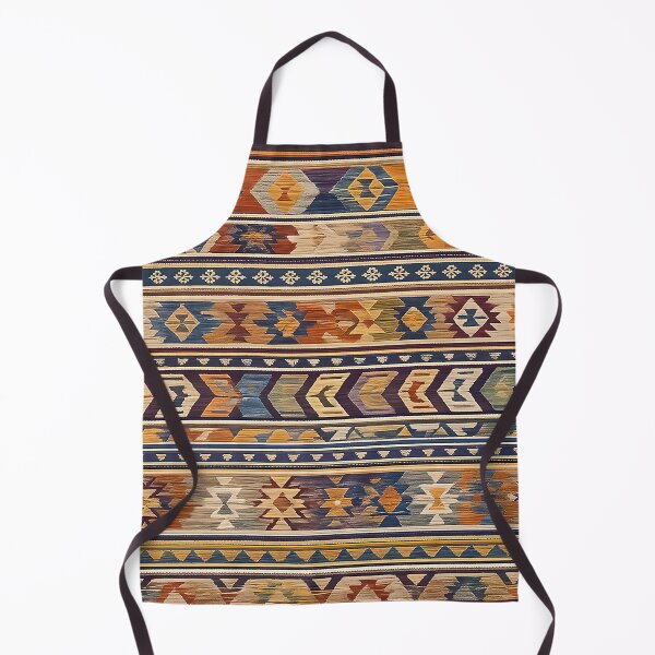 Item preview, Moroccan Berber Kilim Geometric Tribal Pattern Textile Design designed and sold by PinUpPizzazz.