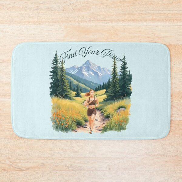 Item preview, Find Your Peace, Trail Running designed and sold by Nightshade Pixie Creations.