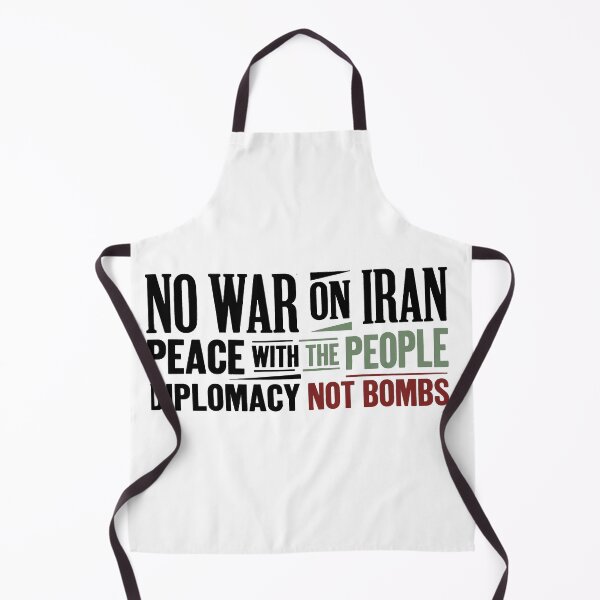 Item preview, No War Peace With Iran designed and sold by Owcomm.