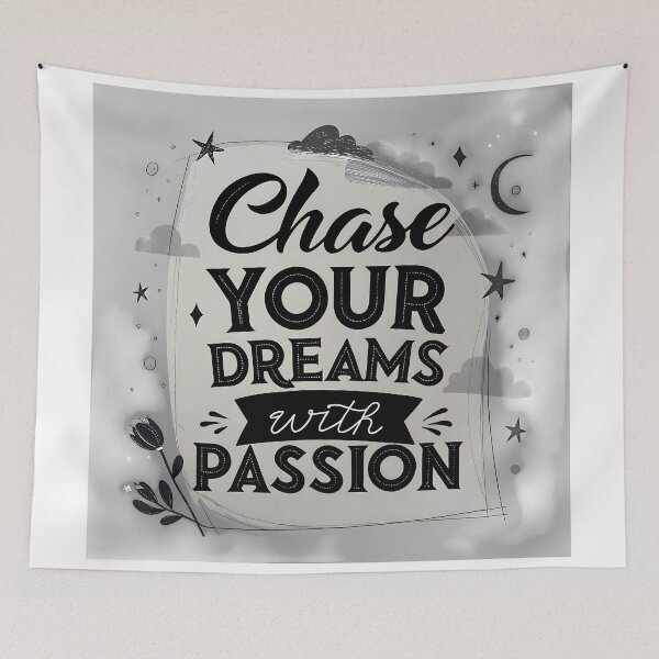 Item preview, Dynamic Illustrations Futuristic Motivational Art Black White designed and sold by ART ATTACK ZONE.