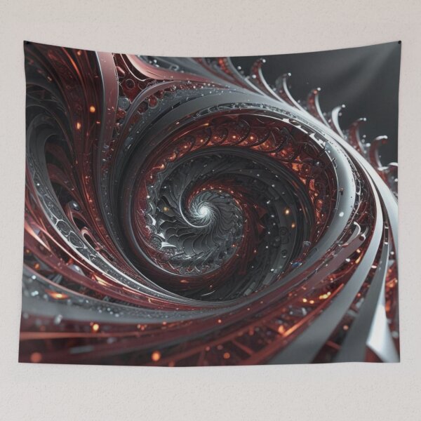 Item preview, Crimson Steel Spiral Core designed and sold by Harmonic_Layers.