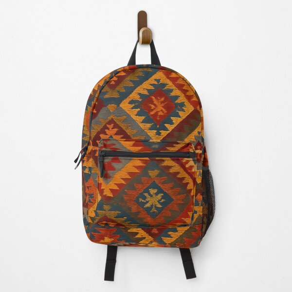 Item preview, Moroccan Berber Kilim Geometric Tribal Pattern Textile Design designed and sold by PinUpPizzazz.