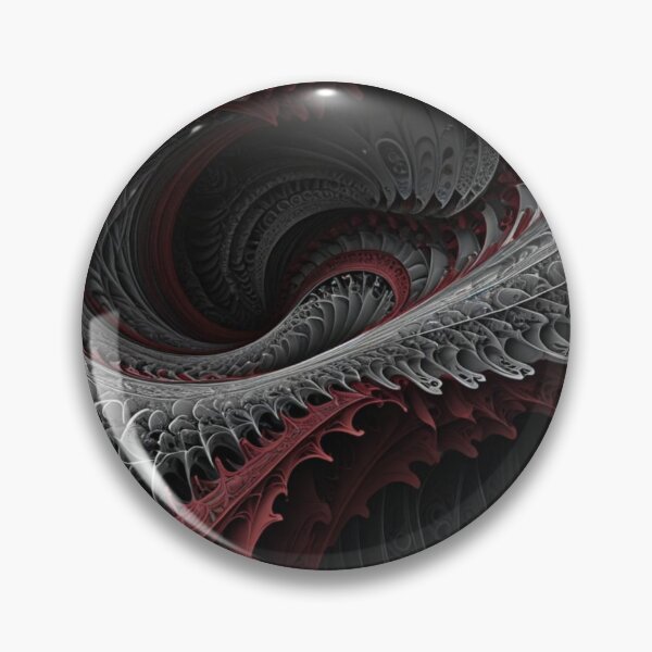 Item preview, Dark Crimson Fractal Vortex designed and sold by Harmonic_Layers.