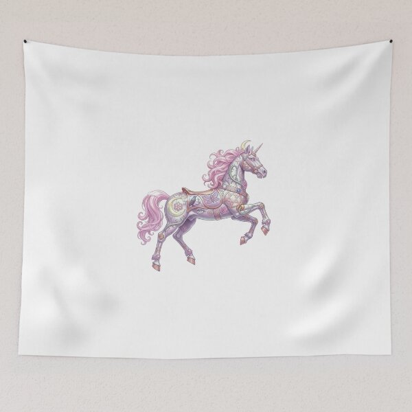 Item preview, Mystical Tarot Unicorn Pastel Fantasy Aesthetic Design designed and sold by Aura.Creative.