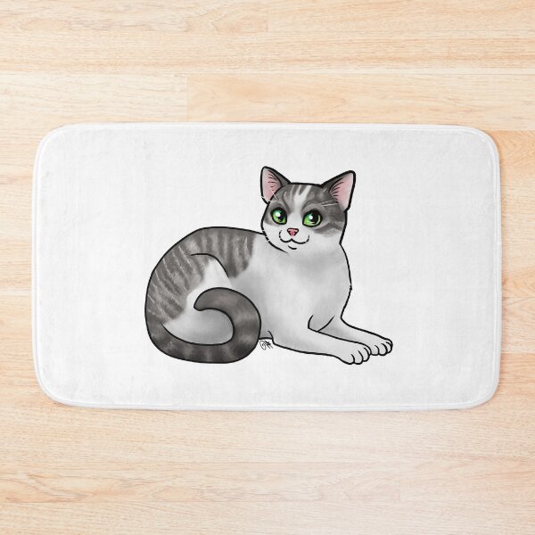 Item preview, Cat - Aegean - Silver Tabby designed and sold by Jennifer Stolzer.