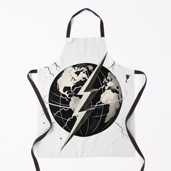 Item preview, WORLD Dynamic Illustrations Futuristic Motivational Art Black White designed and sold by ART ATTACK ZONE.