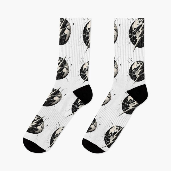 Item preview, WORLD Dynamic Illustrations Futuristic Motivational Art Black White designed and sold by ART ATTACK ZONE.