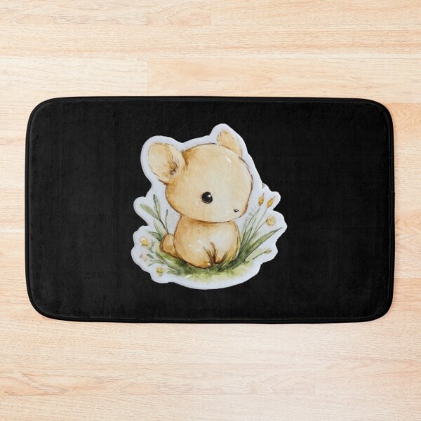 Item preview, Sweet Watercolor Mouse Cub designed and sold by kndzxf.