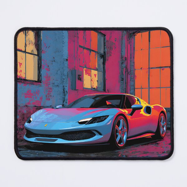 Item preview, Ferrari 296 GTB Bold Pop Art Automotive Illustration designed and sold by AutoPopStudio.