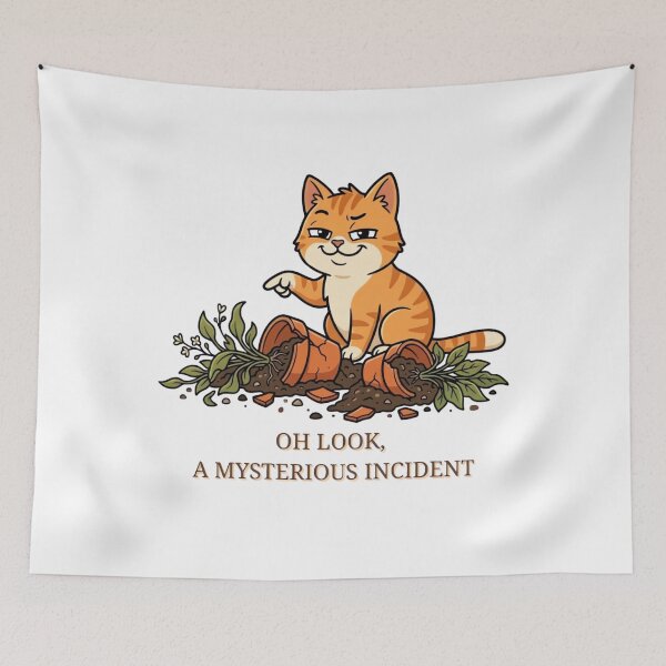Item preview, Funny Cat I Did That Meme designed and sold by ARTReMi.