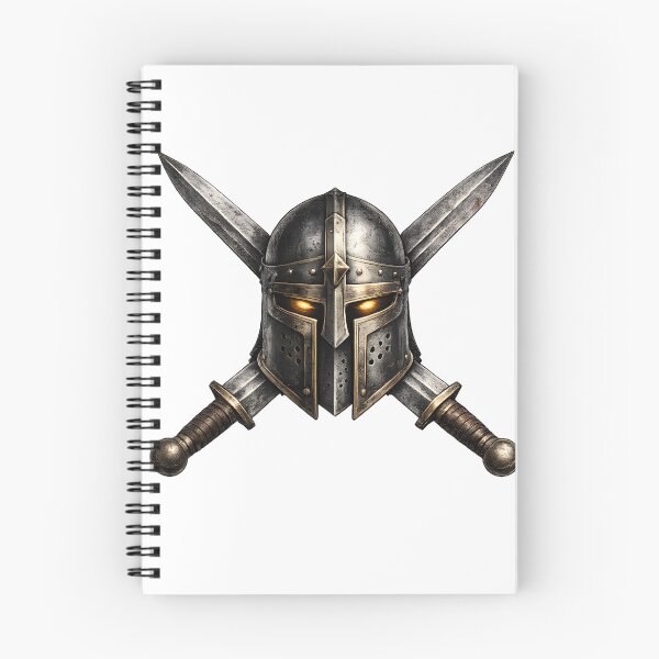 Item preview, Medieval Knight Helmet – Crusader Warrior Armor Emblem designed and sold by CreativeMindsetLab.