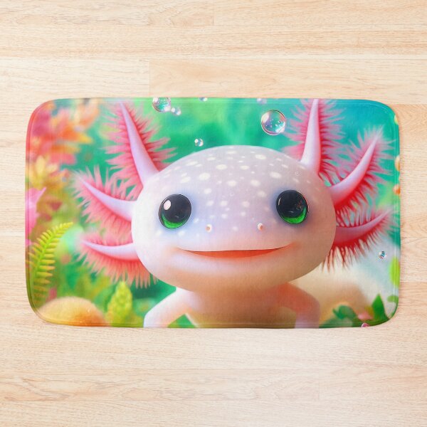 Item preview, Cute Pastel Axolotl Kawaii Underwater Friend designed and sold by AI-Only Creations.