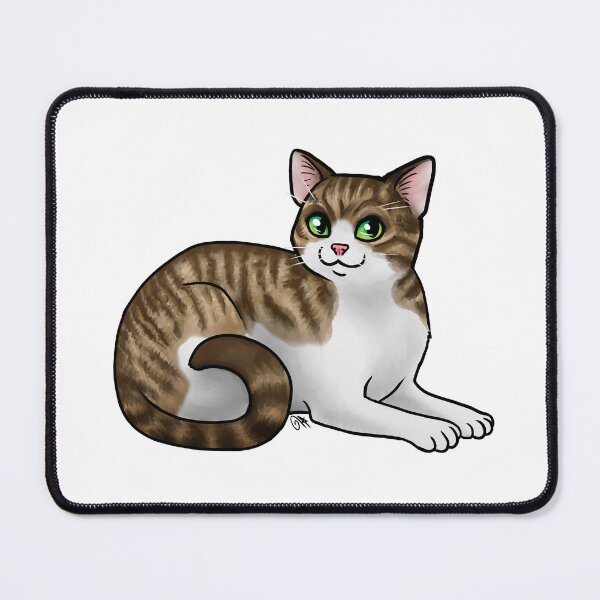 Item preview, Cat - Aegean - Brown Tabby designed and sold by Jennifer Stolzer.