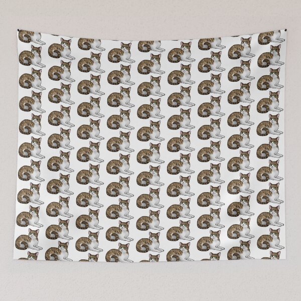 Item preview, Cat - Aegean - Brown Tabby designed and sold by Jennifer Stolzer.
