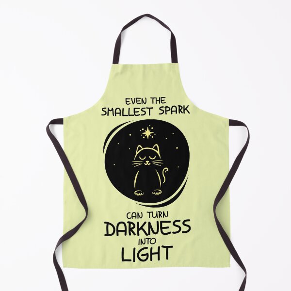 Item preview, Cat in the Dark - Even the Smallest Spark Brings Light designed and sold by fishdesigns.