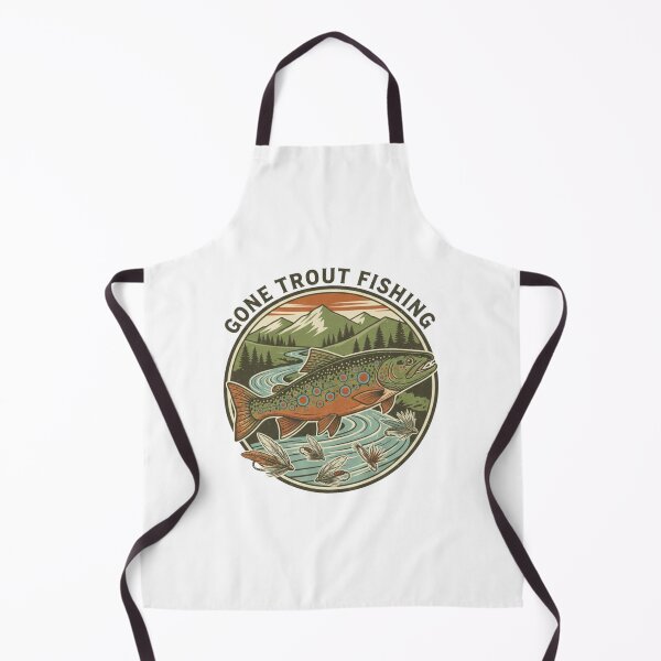Item preview, Gone Trout Fishing designed and sold by BeastandBanshiLLC.
