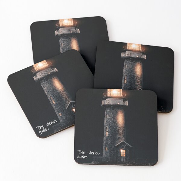 Item preview, The Silence Guides Minimalist Lighthouse Design designed and sold by dimamaroc.