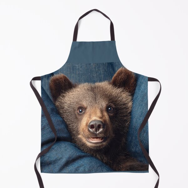 Item preview, Adorable Bear Cub in Denim designed and sold by Savannah Gibbs.