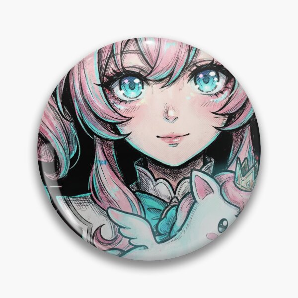 Item preview, Hyacine HSR Little Ica Memosprite Damage Healer Combo Art designed and sold by Senpaiwaves.