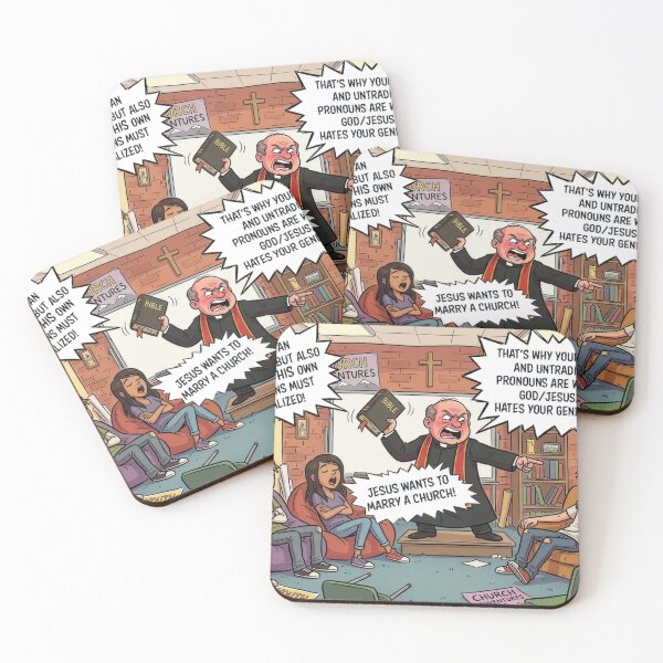 Item preview, Weird Christian Pronouns and Identity Issues designed and sold by irregulargoods.