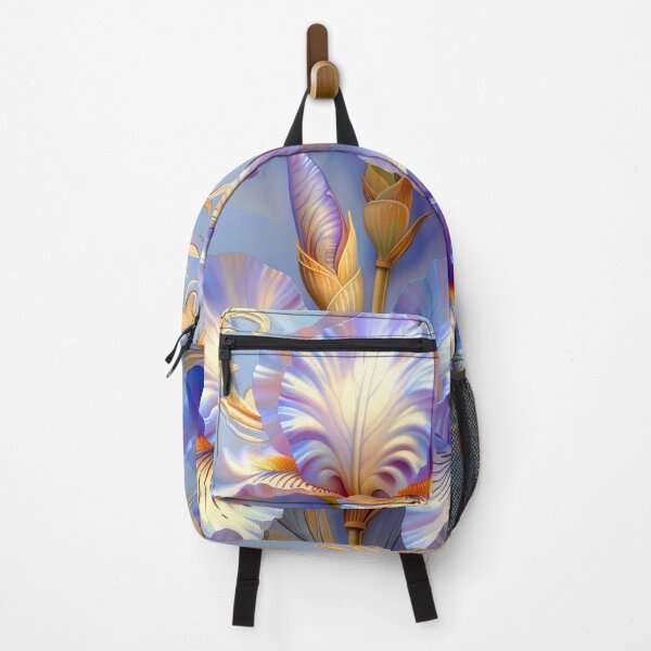Item preview, Elegant Blue and Gold Iris designed and sold by MargaretWiktor.