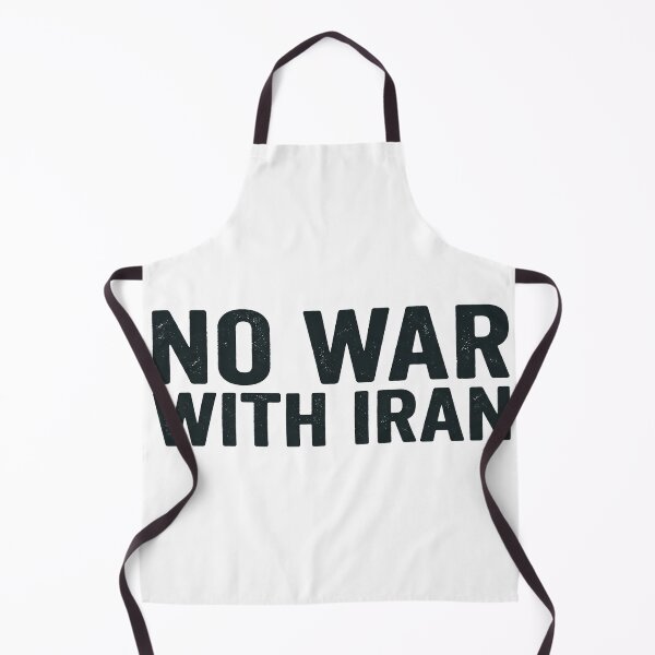Item preview, No War With Iran designed and sold by Owcomm.