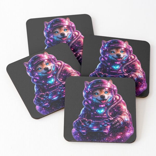 Item preview, Neon Astronaut Crew designed and sold by Nika Art Studio.