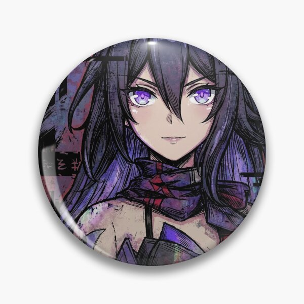 Item preview, Seele HSR Underworld Fighter Purple Hair Teal Highlights Portrait designed and sold by Senpaiwaves.
