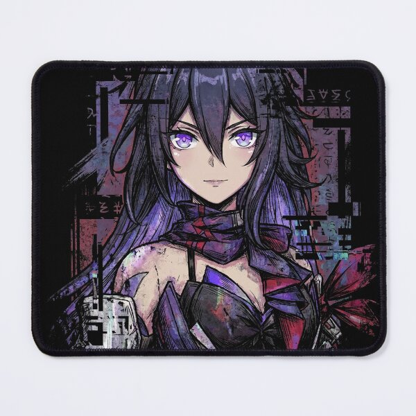 Item preview, Seele HSR Underworld Fighter Purple Hair Teal Highlights Portrait designed and sold by Senpaiwaves.