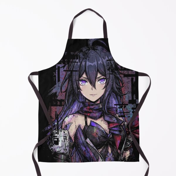 Item preview, Seele HSR Underworld Fighter Purple Hair Teal Highlights Portrait designed and sold by Senpaiwaves.