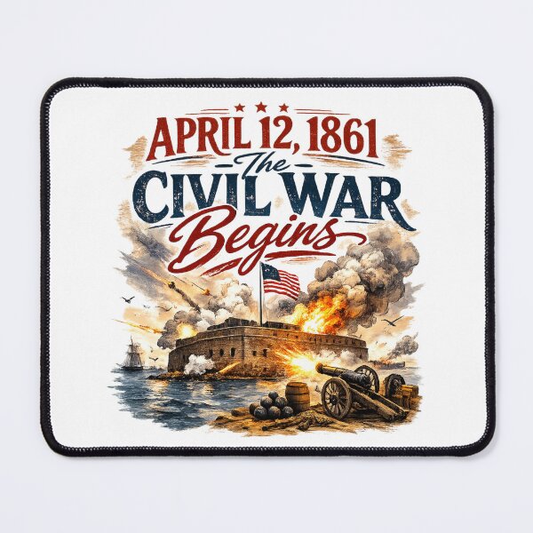 Item preview, Civil War Begins Fort Sumter Memorial designed and sold by Combat Skies.
