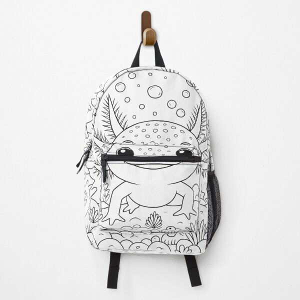 Item preview, Cute Axolotl Coloring Page Underwater Friend designed and sold by AI-Only Creations.
