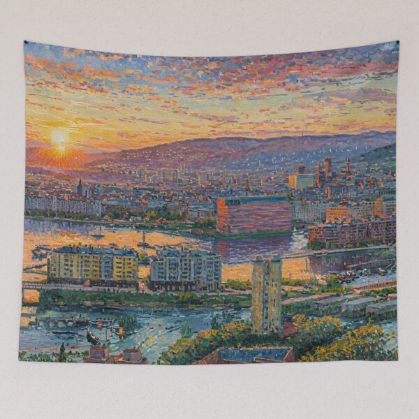 Item preview, Sunset Over Oslo designed and sold by sid1802.