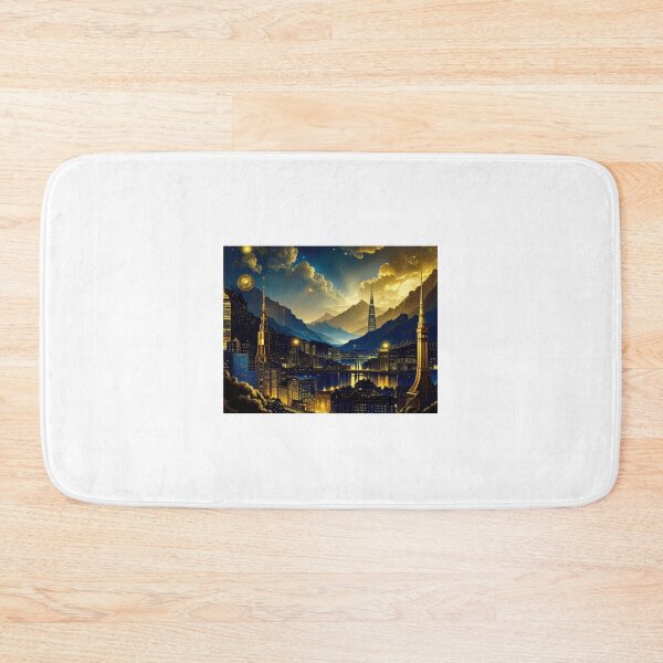 Item preview, Golden City - Cityscape designed and sold by FehlingMedia.