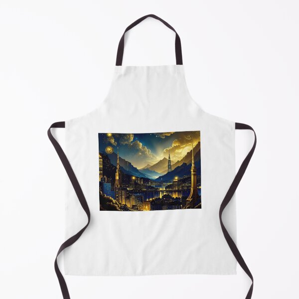Item preview, Golden City - Cityscape designed and sold by FehlingMedia.