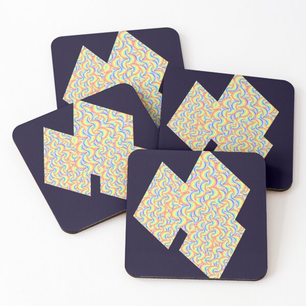 Item preview, Rainbow Asymmetric Diamonds (RAD) designed and sold by Lemon-Thyme-Art.