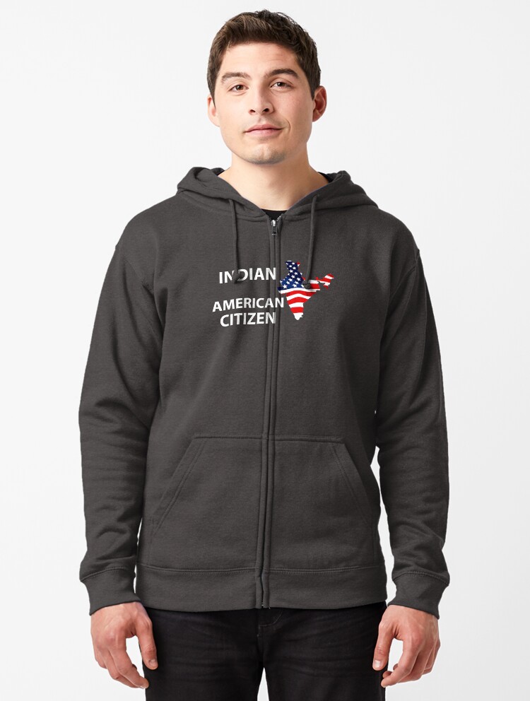 Proud New American Citizen Mens Hooded Sweatshirts Pullovers Long Sleeve Tops