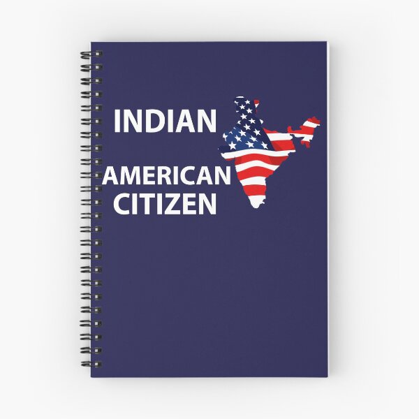 Item preview, Citizenship gift US Indian flag Naturalization citizen present designed and sold by ComboT.