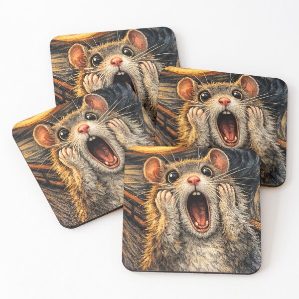 Item preview, Rat Panic - The Scream  designed and sold by Blackberry Hill Design Co..